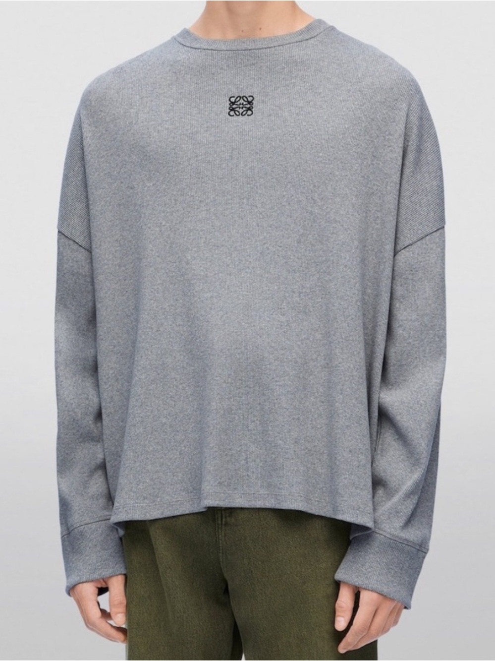 LOEWE Anagram Long-Sleeve T-Shirt